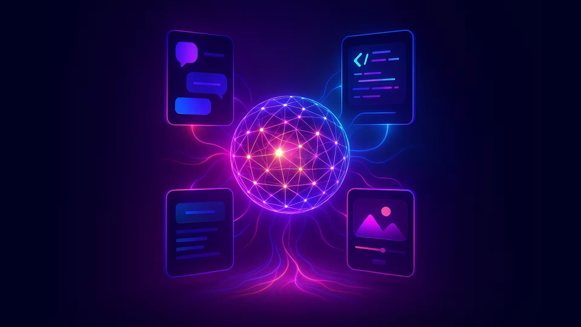 AI Network Illustration